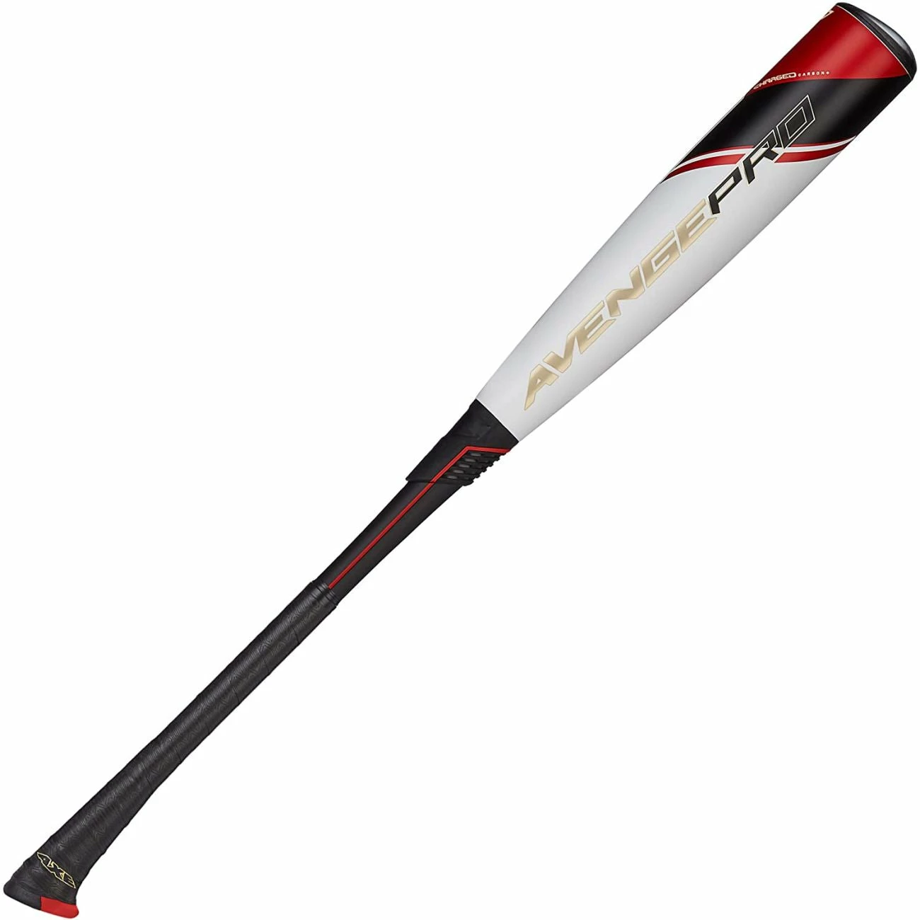 Axe Bat Avenge Pro USSSA 2-3/4" 2-Piece Composite Baseball Bat Drop -10 (White/Black/Red) 3 Axe Bat Avenge Pro USSSA 2-3/4" 2-Piece Composite Baseball Bat Drop -10 (White/Black/Red) - Image 3