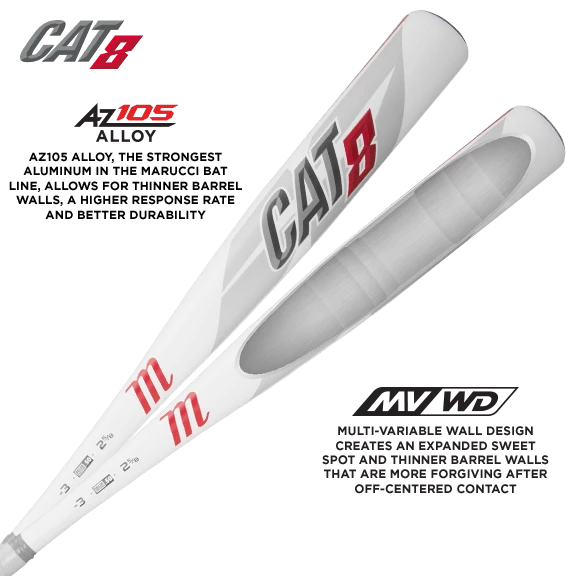 Clearance – Marucci Cat 8 (-8) USSSA Baseball Bat: MSBC88 7 Clearance – Marucci Cat 8 (-8) USSSA Baseball Bat: MSBC88 - Image 7