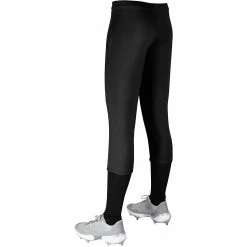 Champro Fireball Youth Fastpitch Softball Knickers W/ Reinforced Double-Ply Knee (Black) 9 Champro Fireball Youth Fastpitch Softball Knickers W/ Reinforced Double-Ply Knee (Black) -Cheap Baseball Bats Store cha frbllsoftbpnt bp39gbl ythblk 3