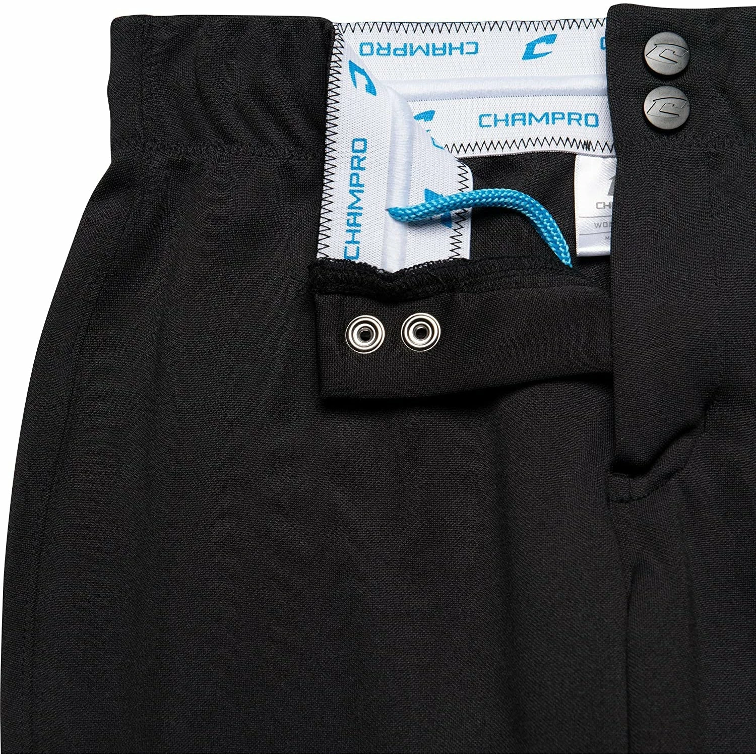 Champro Fireball Youth Fastpitch Softball Knickers W/ Reinforced Double-Ply Knee (Black) 6 Champro Fireball Youth Fastpitch Softball Knickers W/ Reinforced Double-Ply Knee (Black) - Image 6