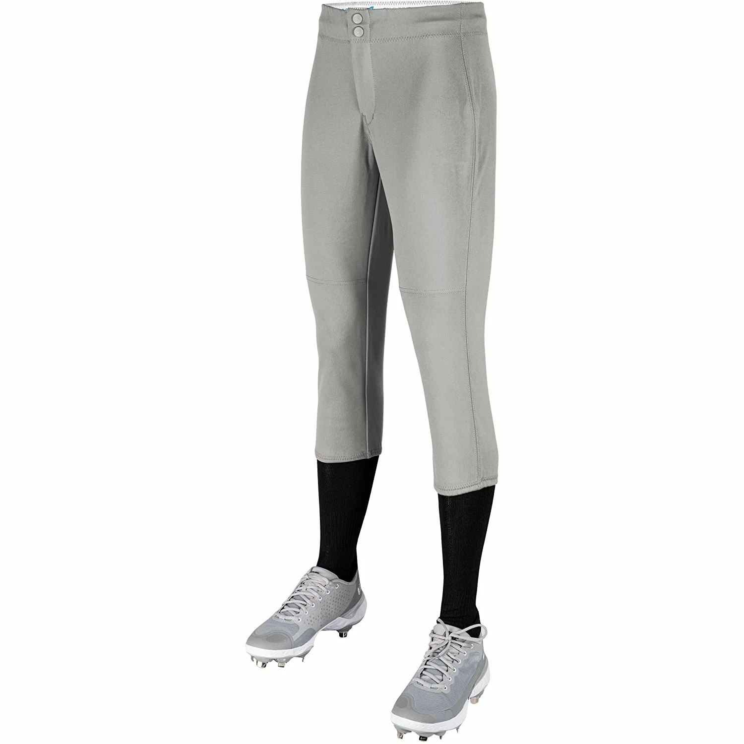 Champro Fireball Womens Fastpitch Softball Knickers W/ Reinforced Double-Ply Knee (Gray) 1 Champro Fireball Womens Fastpitch Softball Knickers W/ Reinforced Double-Ply Knee (Gray)