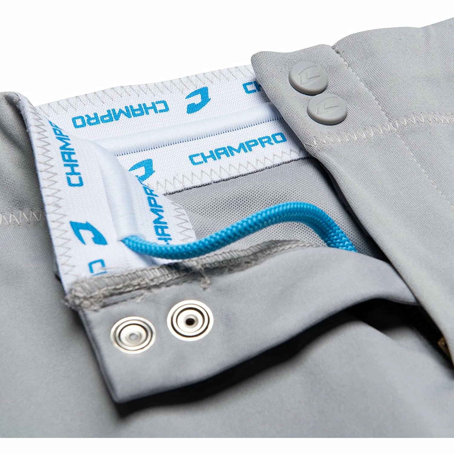 Champro Fireball Youth Fastpitch Softball Knickers W/ Reinforced Double-Ply Knee (Gray) 7 Champro Fireball Youth Fastpitch Softball Knickers W/ Reinforced Double-Ply Knee (Gray) - Image 7