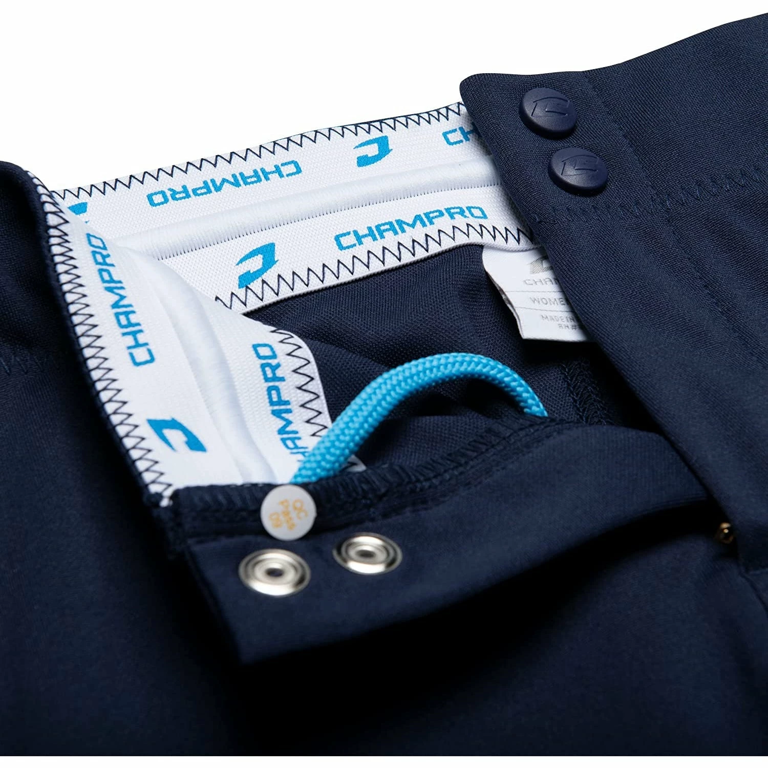 Champro Fireball Youth Fastpitch Softball Knickers W/ Reinforced Double-Ply Knee (Navy) 7 Champro Fireball Youth Fastpitch Softball Knickers W/ Reinforced Double-Ply Knee (Navy) - Image 7