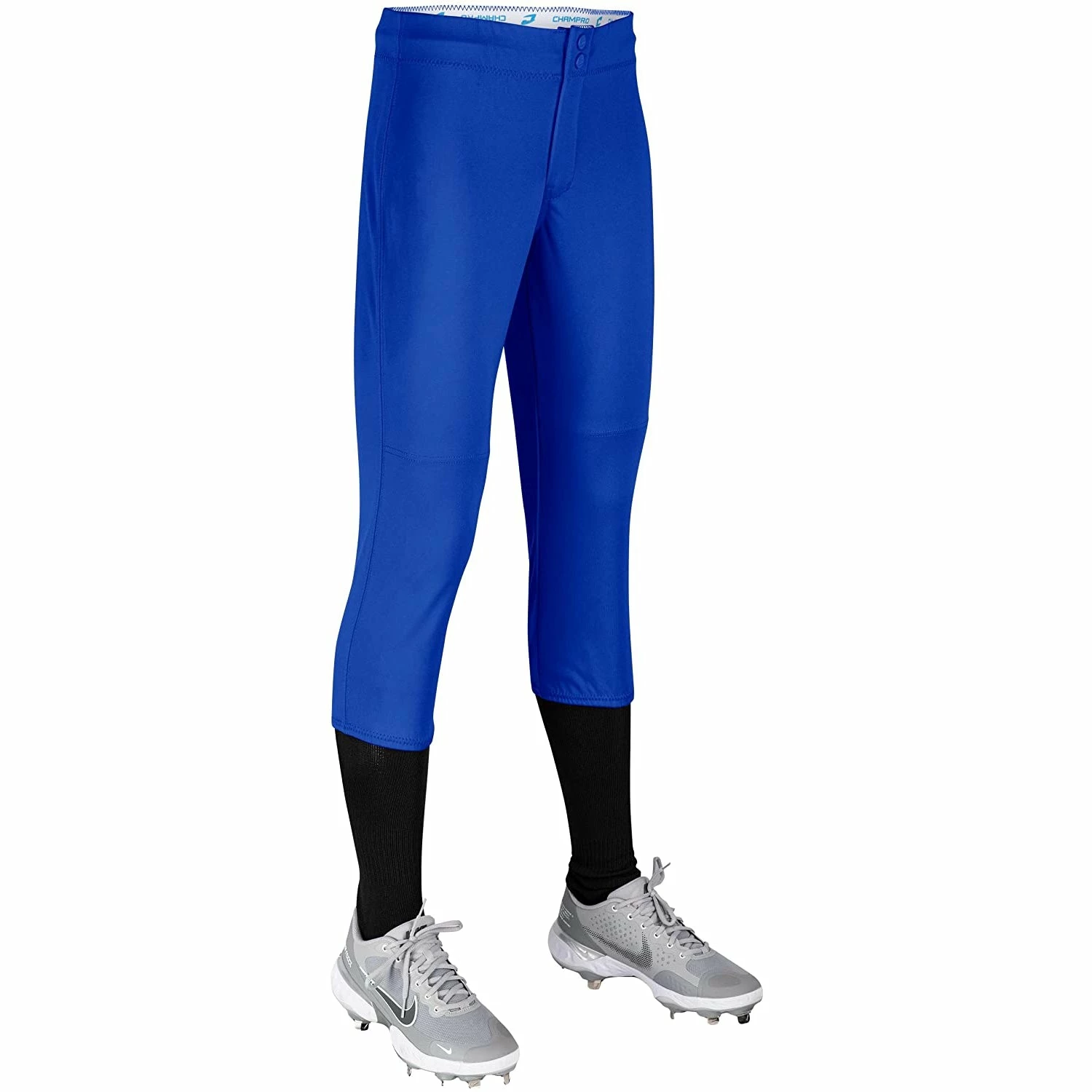 Champro Fireball Womens Fastpitch Softball Knickers W/ Reinforced Double-Ply Knee (Royal) 2 Champro Fireball Womens Fastpitch Softball Knickers W/ Reinforced Double-Ply Knee (Royal) - Image 2