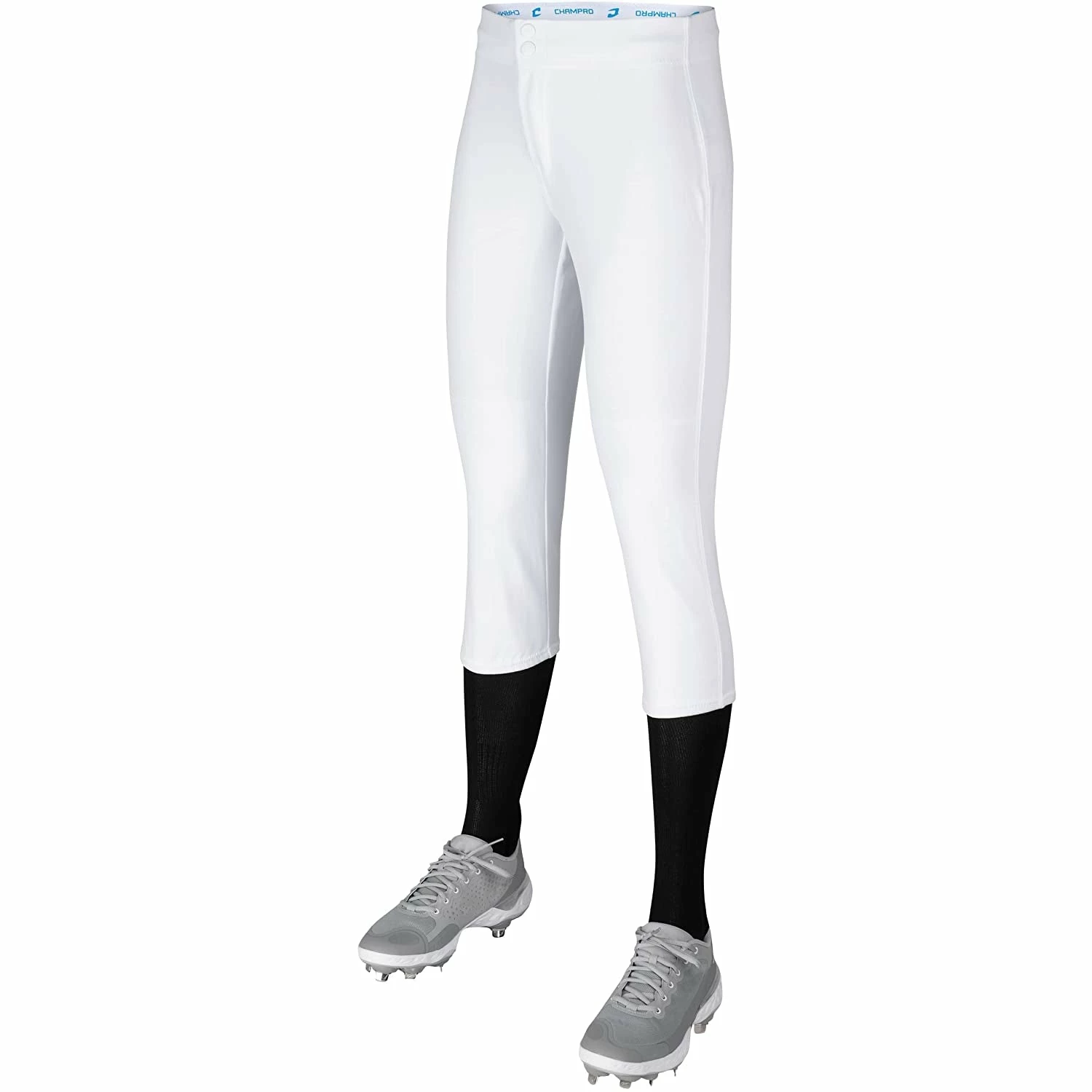 Champro Fireball Youth Fastpitch Softball Knickers W/ Reinforced Double-Ply Knee (White) 1 Champro Fireball Youth Fastpitch Softball Knickers W/ Reinforced Double-Ply Knee (White)