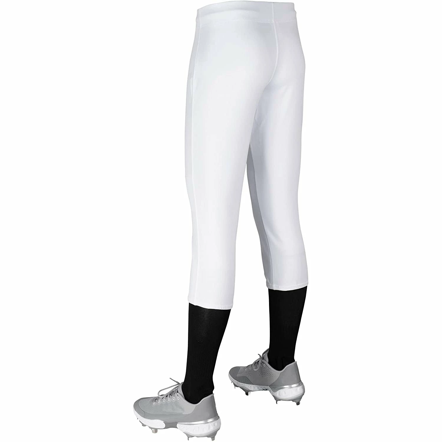 Champro Fireball Womens Fastpitch Softball Knickers W/ Reinforced Double-Ply Knee (White) 3 Champro Fireball Womens Fastpitch Softball Knickers W/ Reinforced Double-Ply Knee (White) - Image 3