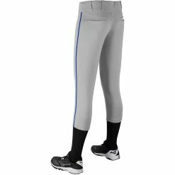 Champro Tournament Traditional Low Rise Girls Fastpitch Softball Pants W/ Braid (Gray/Royal) 10 Champro Tournament Traditional Low Rise Girls Fastpitch Softball Pants W/ Braid (Gray/Royal) -Cheap Baseball Bats Store champro tournament lowrise pants gryro 3 d5472cee 282a 4aef adb6 4a5dc45673d1