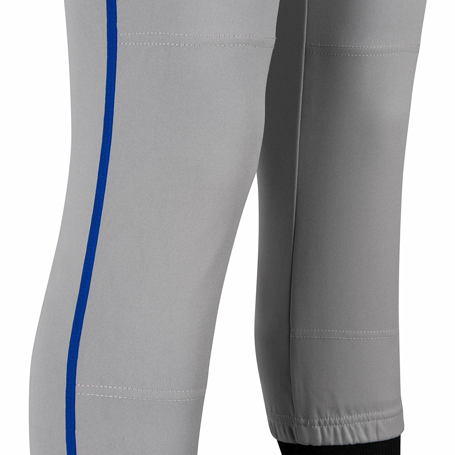 Champro Tournament Traditional Low Rise Girls Fastpitch Softball Pants W/ Braid (Gray/Royal) 4 Champro Tournament Traditional Low Rise Girls Fastpitch Softball Pants W/ Braid (Gray/Royal) - Image 4