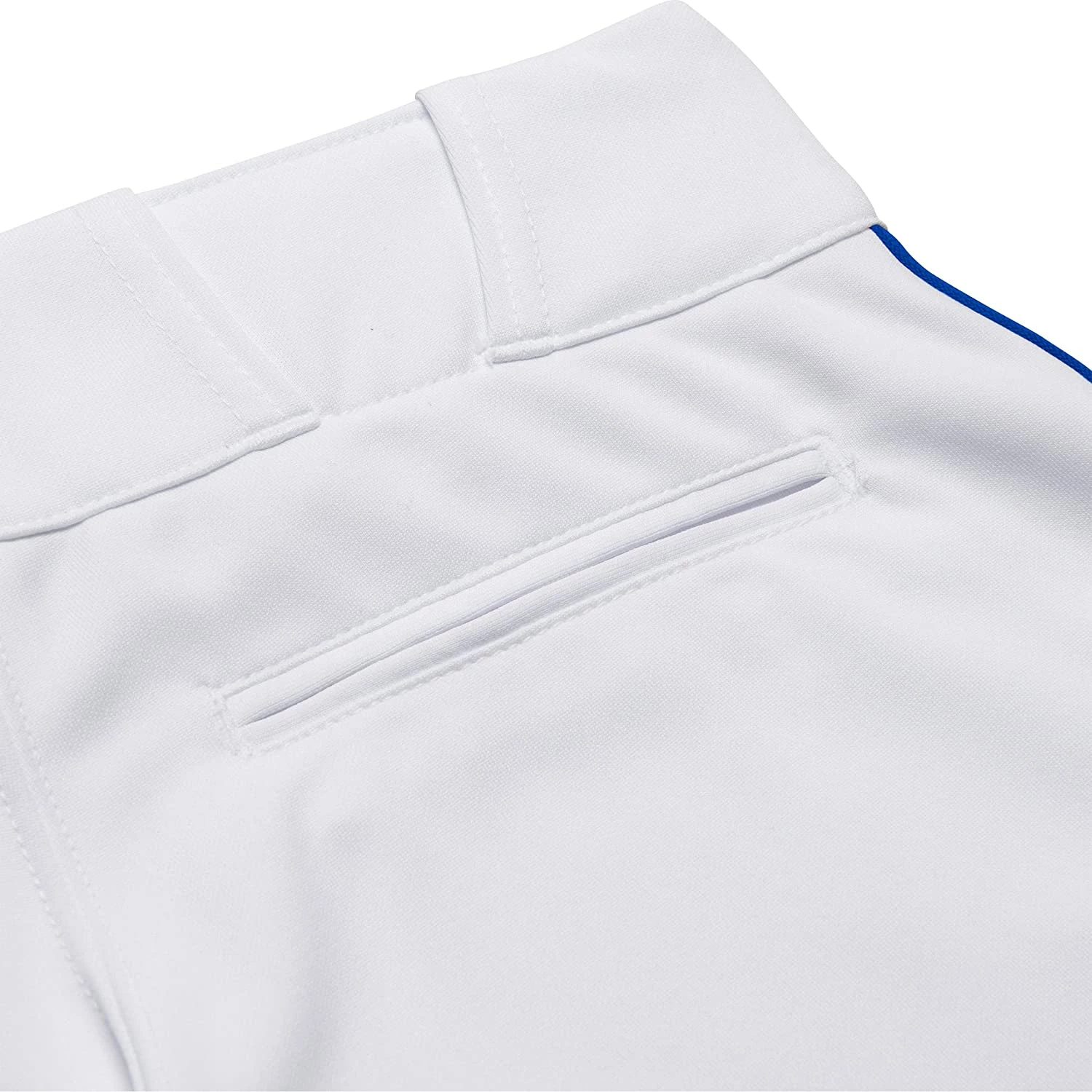 Champro Tournament Traditional Low Rise Girls Fastpitch Softball Pants W/ Braid (White/Royal) 5 Champro Tournament Traditional Low Rise Girls Fastpitch Softball Pants W/ Braid (White/Royal) - Image 5