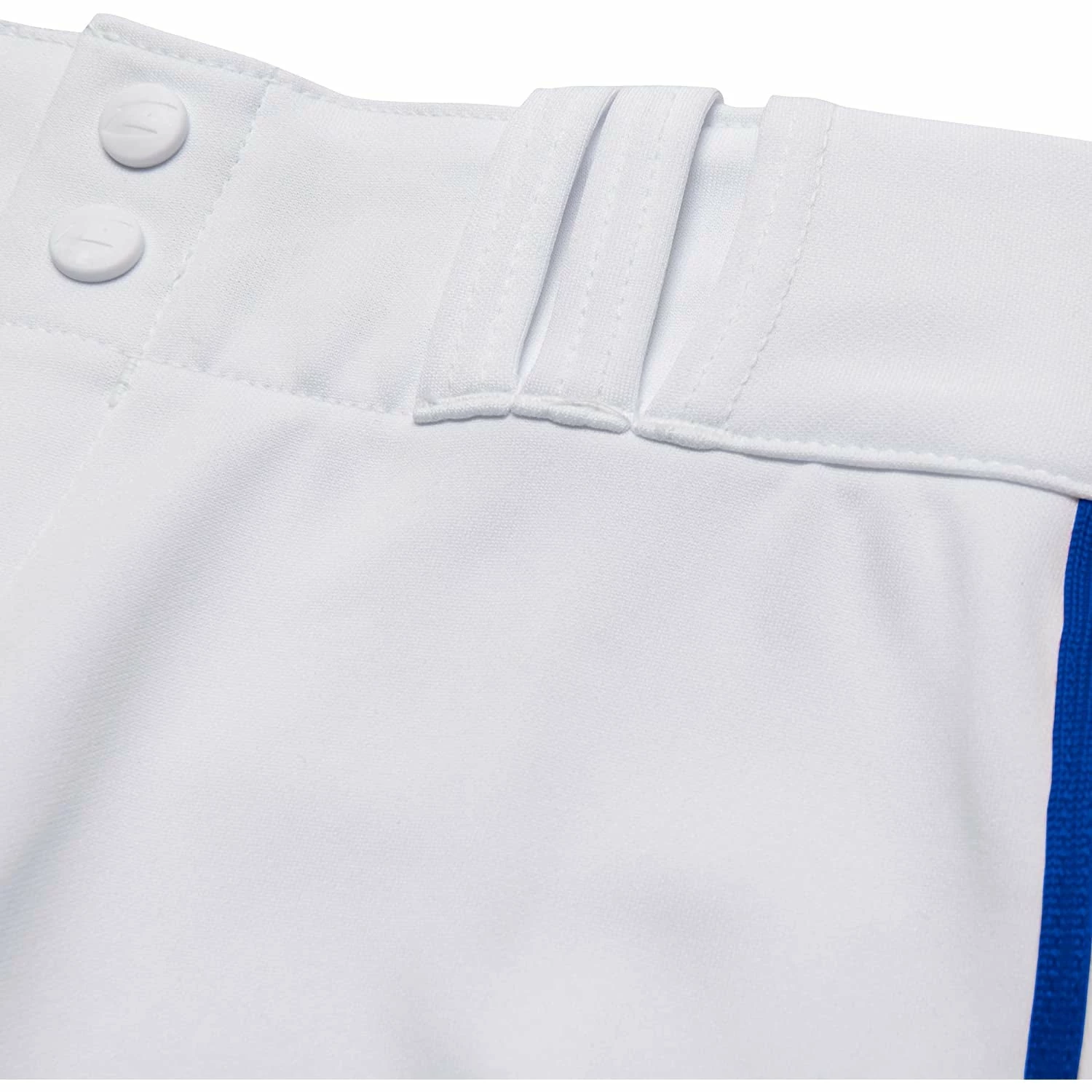 Champro Tournament Traditional Low Rise Girls Fastpitch Softball Pants W/ Braid (White/Royal) 6 Champro Tournament Traditional Low Rise Girls Fastpitch Softball Pants W/ Braid (White/Royal) - Image 6