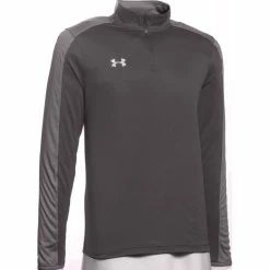 Under Armour Novelty Locker Men's 1/4 Zip Top, (Charcoal)