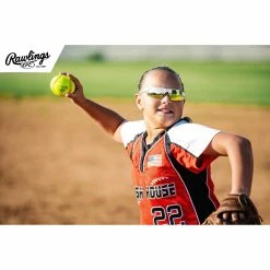 RAWLINGS Youth Sports Baseball Sunglasses Durable 100% UV Poly Lens, Shielded Lens (White/Mint) -Cheap Baseball Bats Store dsc06948 1 1