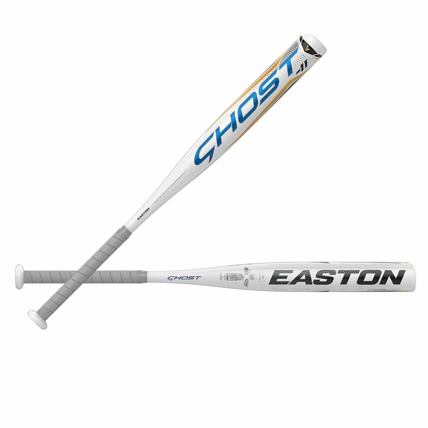 Easton Ghost USA, USSSA, NSA, ISA, WBSC 2 1/4" Fastpitch Bat 2022, 30" / 19 Oz / -11 (White) 4 Easton Ghost USA, USSSA, NSA, ISA, WBSC 2 1/4" Fastpitch Bat 2022, 30" / 19 Oz / -11 (White) - Image 4