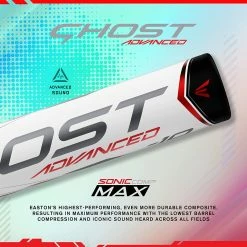 Easton Ghost 2022 Advanced Approved For All Fields 2 1/4" Fastpitch Softball Bat Drop (White / Red) 13 Easton Ghost 2022 Advanced Approved For All Fields 2 1/4" Fastpitch Softball Bat Drop (White / Red) -Cheap Baseball Bats Store easton ghostadvanced fastpitchbat 11whitered 2918oz 5 0d31f51a c588 45e4 be78 a358a89fdae6