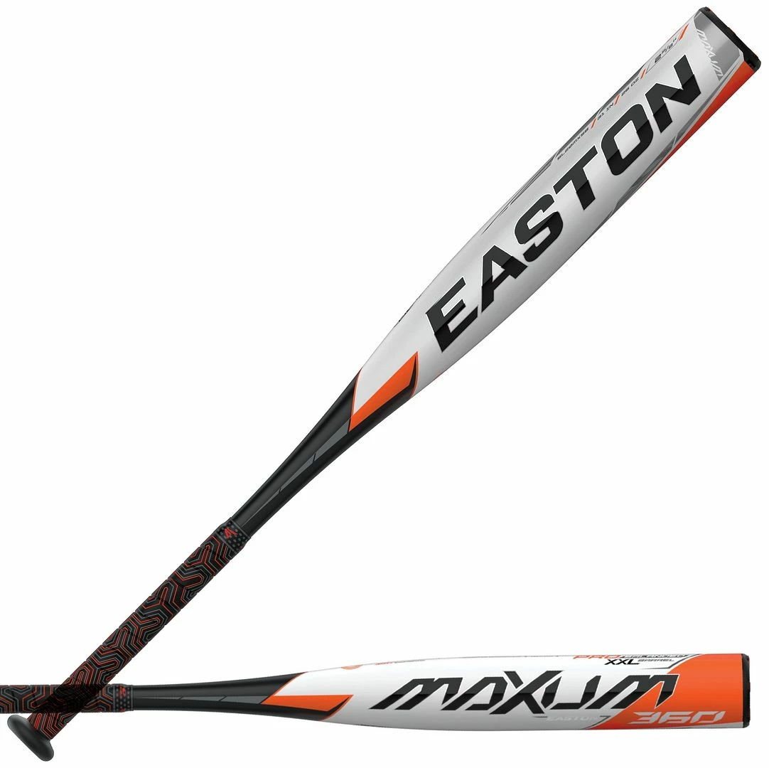 Easton Maxum 360 USSSA 2 5/8 In. Barrel Youth Baseball Bat (Black/Orange) 2 Easton Maxum 360 USSSA 2 5/8 In. Barrel Youth Baseball Bat (Black/Orange) - Image 2