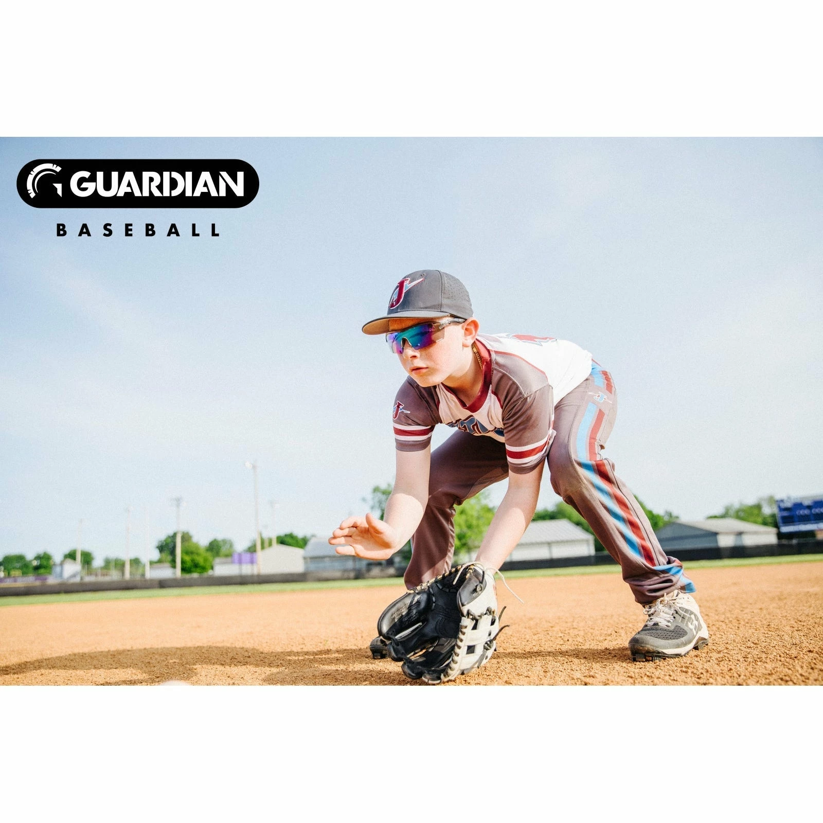 Guardian Baseball Reflector Pro Adult Shield Sunglasses - Comes With Protective Case And Lens Cloth - Adult Unisex - Sports Sunglasses (Grey/Grey) 7 Guardian Baseball Reflector Pro Adult Shield Sunglasses - Comes With Protective Case And Lens Cloth - Adult Unisex - Sports Sunglasses (Grey/Grey) - Image 7