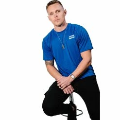 Guardian Baseball Brandon Guyer Mindset Performance Line Actions Over Feelings Athletic Shirt (Royal)