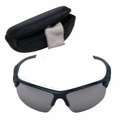 Guardian Baseball Diamond Ray Beams Adult Shield Sunglasses - Comes With Protective Case And Lens Cloth - Adult Unisex - Sports Sunglasses (Navy/Grey) -Cheap Baseball Bats Store gb diamondray sungth6407 adult navy grey grey 2