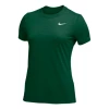 Nike Legend Veneer Women's Dri-Fit Crewneck Fitness T-Shirt Tee (Green)
