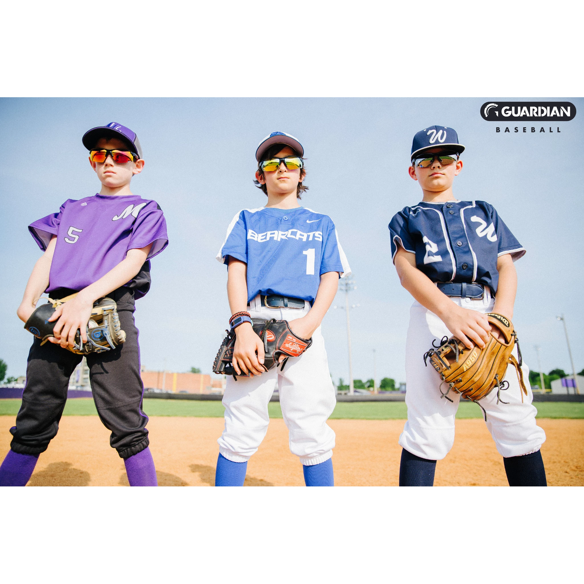 Guardian Baseball Diamond Ray Beams Adult Shield Sunglasses - Comes With Protective Case And Lens Cloth - Adult Unisex - Sports Sunglasses (Black/Red) 9 Guardian Baseball Diamond Ray Beams Adult Shield Sunglasses - Comes With Protective Case And Lens Cloth - Adult Unisex - Sports Sunglasses (Black/Red) - Image 9