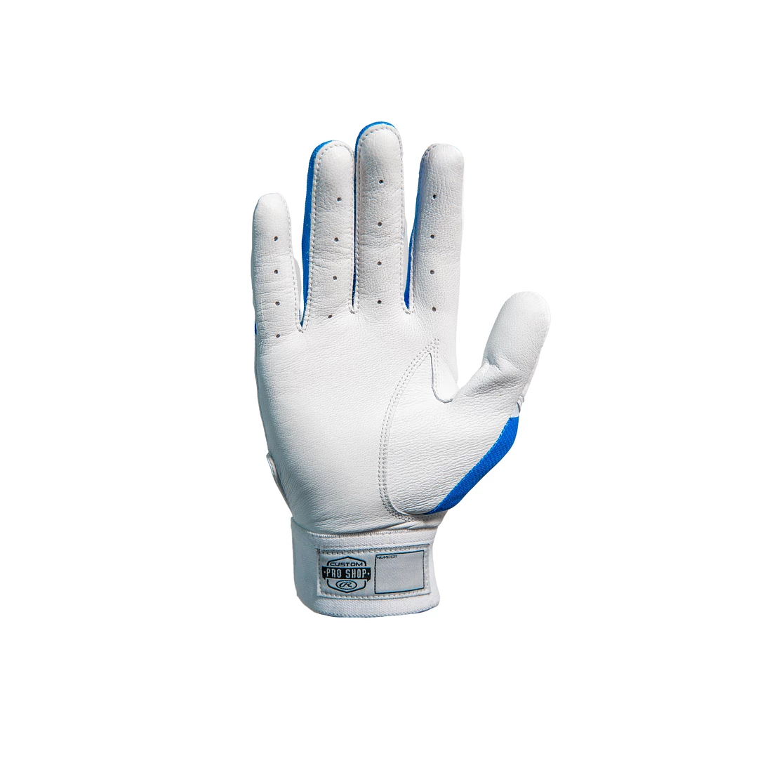 Guardian Baseball X Rawlings 5150 Limited Edition Israel Flag Baseball Batting Gloves Adult Sizes (Royal/White) 2 Guardian Baseball X Rawlings 5150 Limited Edition Israel Flag Baseball Batting Gloves Adult Sizes (Royal/White) - Image 2