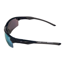 Guardian Baseball Diamond Ray Beams Adult Shield Sunglasses - Comes With Protective Case And Lens Cloth - Adult Unisex - Sports Sunglasses (Navy/Grey/Clear Blue) -Cheap Baseball Bats Store guardian baseball sunglasses diamond th6407 navy grey clear blue 2