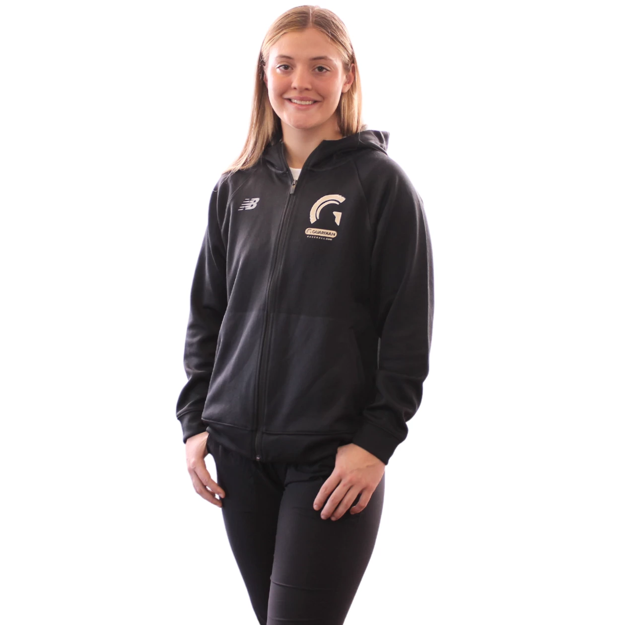 Guardian Baseball Guardian X New Balance Women's NB Dry Scuba Travel Hoodie Jacket (Black/Rose Gold) 3 Guardian Baseball Guardian X New Balance Women's NB Dry Scuba Travel Hoodie Jacket (Black/Rose Gold) - Image 3