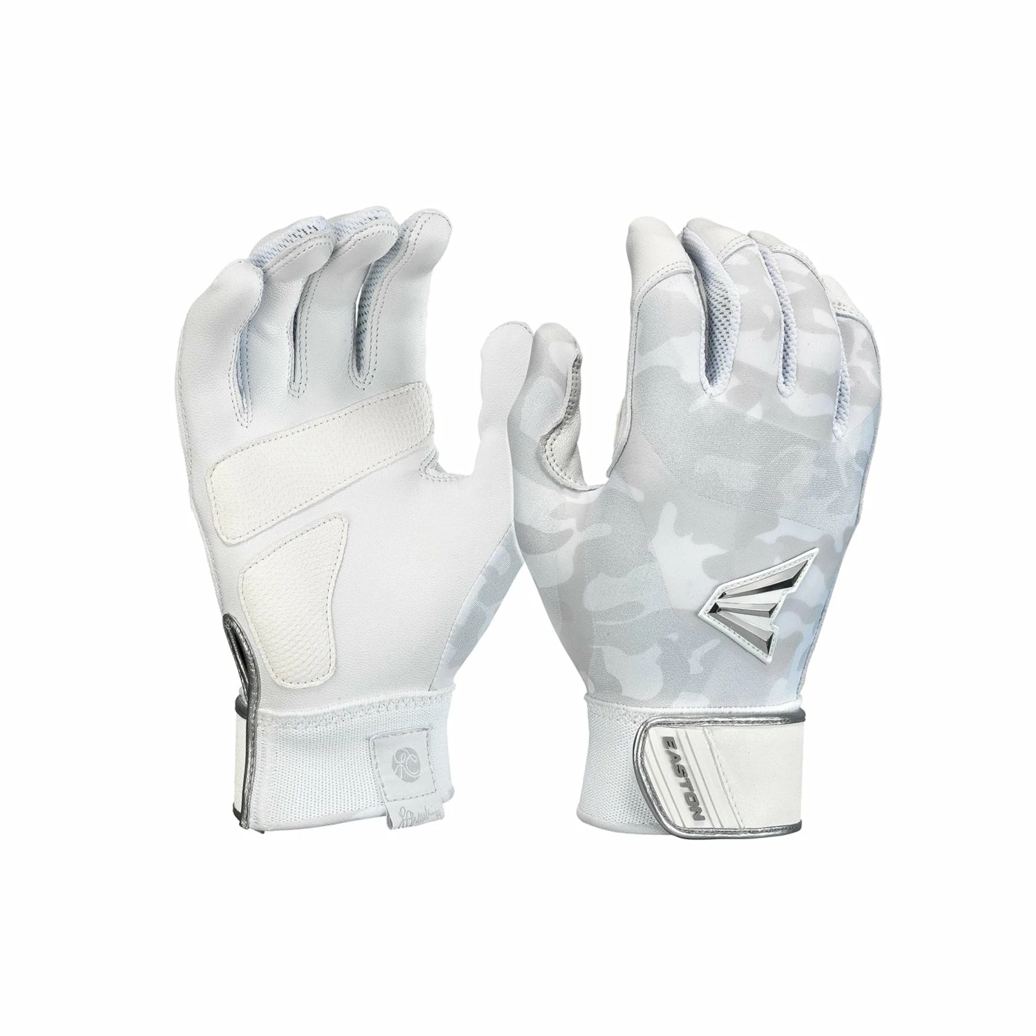 Easton Lauren Chamberlain LC Pro Softball/Fastpitch Adult Batting Gloves White 1 Easton Lauren Chamberlain LC Pro Softball/Fastpitch Adult Batting Gloves White