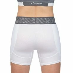 Mizuno Aero Vented Padded Women's Sliding Shorts (White) -Cheap Baseball Bats Store miz1