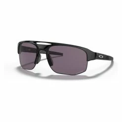 Oakley Mercenary Men's Polarized Rectangular Baseball Sunglasses (Black/Black Prizm)