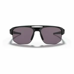 Oakley Mercenary Men's Polarized Rectangular Baseball Sunglasses (Black/Black Prizm) -Cheap Baseball Bats Store ok mercenary942408matblkprzmblk 2