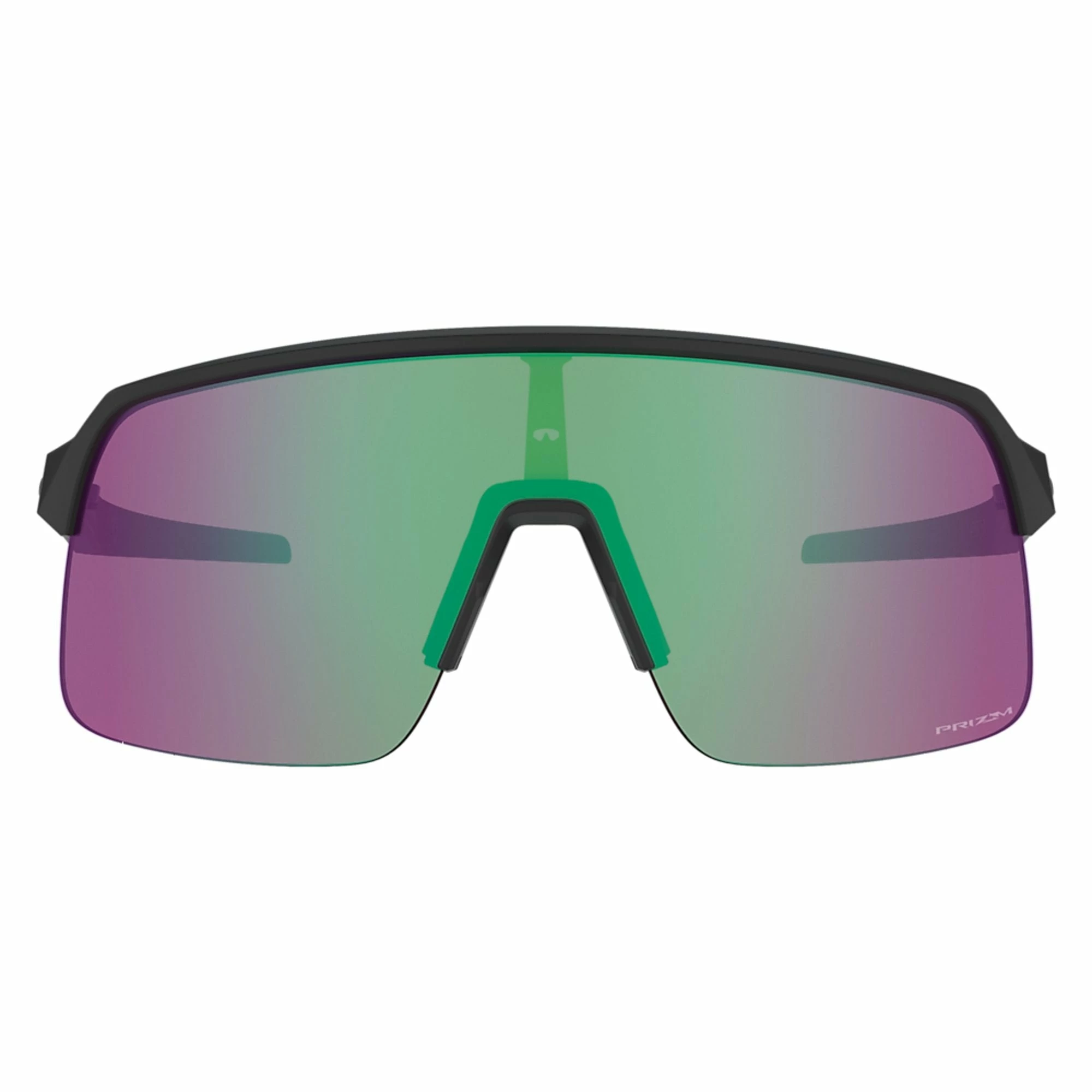 Oakley Sutro Lite Men's Polarized Rectangular Baseball Shield Sunglasses (Matte Black/Prizm Road/Jade) 2 Oakley Sutro Lite Men's Polarized Rectangular Baseball Shield Sunglasses (Matte Black/Prizm Road/Jade) - Image 2