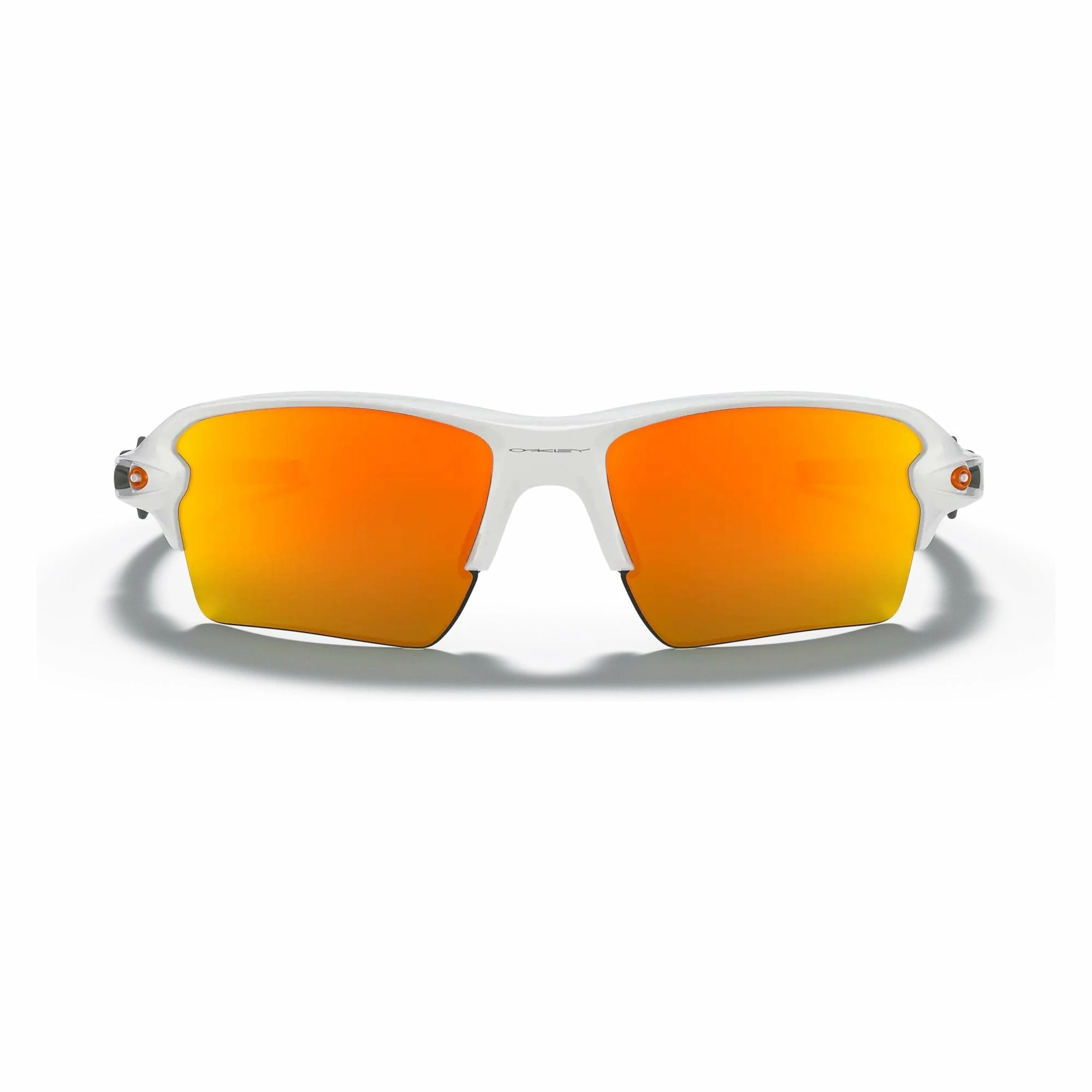 Oakley Flak 2.0 XL Men's Baseball Sunglasses, Polished, Polished (White/Fire Iridium) 2 Oakley Flak 2.0 XL Men's Baseball Sunglasses, Polished, Polished (White/Fire Iridium) - Image 2