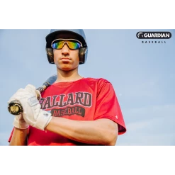 Rawlings Adult Shield Baseball Sunglasses Lightweight Sports Sun Glasses For Running, Softball, Rowing, Cycling (White/Gray) 27 Rawlings Adult Shield Baseball Sunglasses Lightweight Sports Sun Glasses For Running, Softball, Rowing, Cycling (White/Gray) -Cheap Baseball Bats Store rawlings 10240668 baseball sunglasses white multi 3