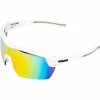 RAWLINGS RY134 Youth Baseball Shielded Sunglasses Lightweight Sports Youth Sport (White/Gray)