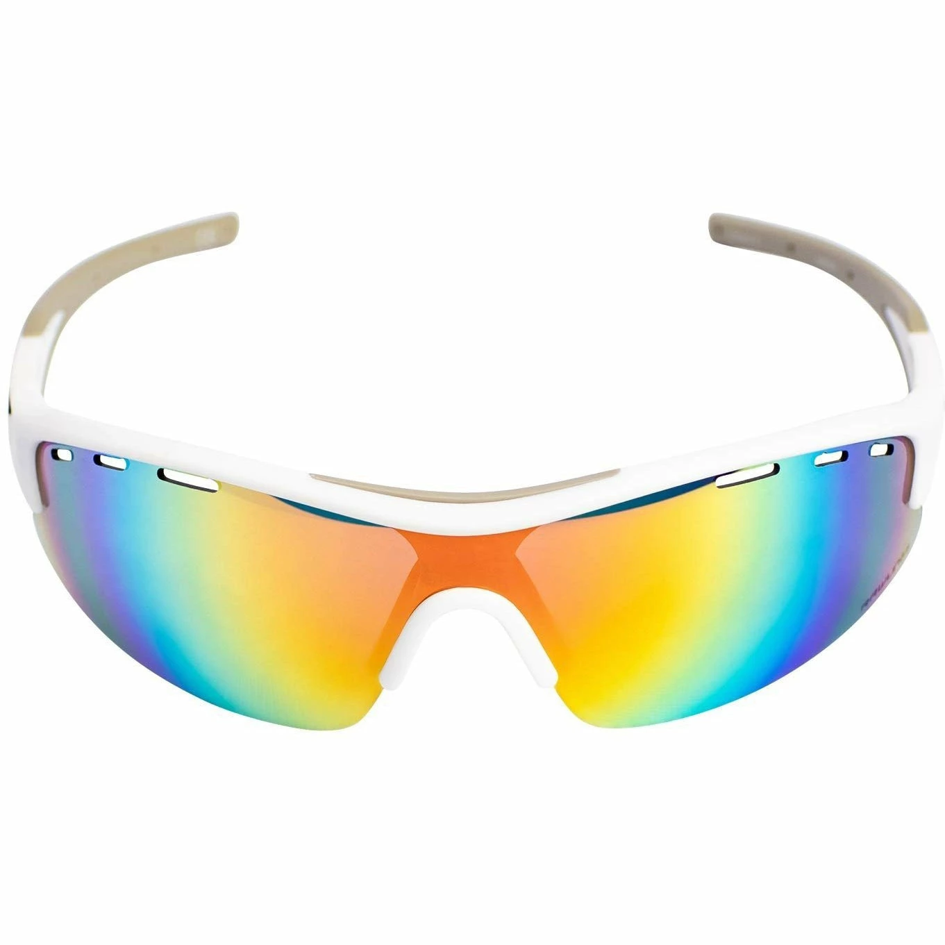 Rawlings Adult Shield Baseball Sunglasses Lightweight Sports Sun Glasses For Running, Softball, Rowing, Cycling (White/Gray) 2 Rawlings Adult Shield Baseball Sunglasses Lightweight Sports Sun Glasses For Running, Softball, Rowing, Cycling (White/Gray) - Image 2