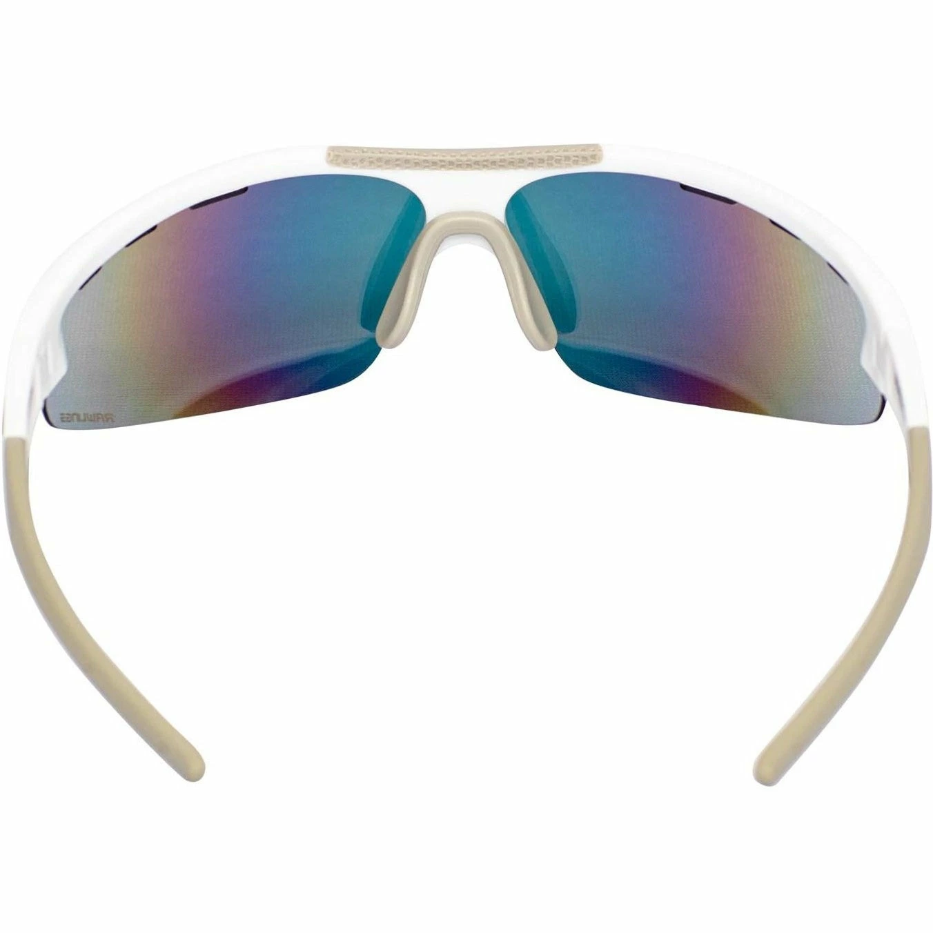 Rawlings Adult Shield Baseball Sunglasses Lightweight Sports Sun Glasses For Running, Softball, Rowing, Cycling (White/Gray) 5 Rawlings Adult Shield Baseball Sunglasses Lightweight Sports Sun Glasses For Running, Softball, Rowing, Cycling (White/Gray) - Image 5