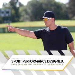 Rawlings Adult Shield Baseball Sunglasses Lightweight Sports Sun Glasses For Running, Softball, Rowing, Cycling (White/Gray) 30 Rawlings Adult Shield Baseball Sunglasses Lightweight Sports Sun Glasses For Running, Softball, Rowing, Cycling (White/Gray) -Cheap Baseball Bats Store raws 10252451.qts white orange 7 e67b411c efdf 46bc a963 ea9e91ef1f4e