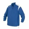 Rawlings Baseball Adult Men's Long Sleeve Quarter-Zip Jacket Large (Royal)
