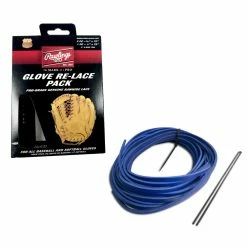 Rawlings Baseball/Softball Glove Re-Lace Pack (Blue) -Cheap Baseball Bats Store raws lacepk blu main