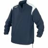 Rawlings Baseball Youth Boy's Long Sleeve Quarter-Zip Jacket (Navy)