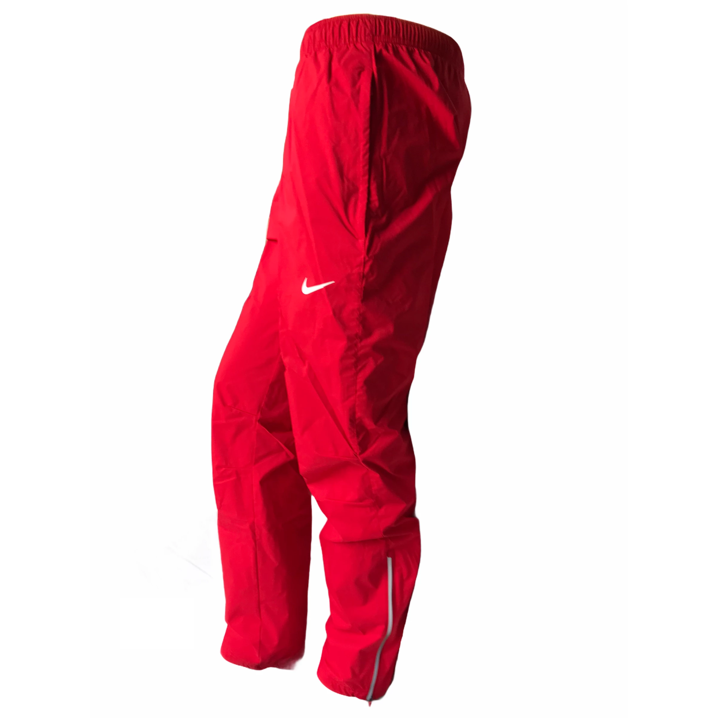 Nike Sportswear Nylon Women's Training Running Pants Weather-Resistant (Red) 4 Nike Sportswear Nylon Women's Training Running Pants Weather-Resistant (Red) - Image 4