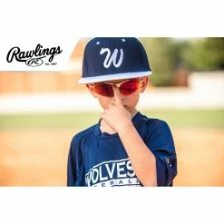 RAWLINGS Youth Sports Baseball Sunglasses Durable 100% UV Poly Lens, Shielded Lens (White/Red) 10 RAWLINGS Youth Sports Baseball Sunglasses Durable 100% UV Poly Lens, Shielded Lens (White/Red) -Cheap Baseball Bats Store ry107 ls2 1
