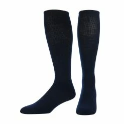 TCK Twin City ALLSPORT Baseball Softball Solid Adult Sock (Navy)