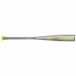 True Temper Rake 2022 USSSA 2 3/4" Baseball Bat Drop -8 (SILVER/YELLOW) 17 True Temper Rake 2022 USSSA 2 3/4" Baseball Bat Drop -8 (SILVER/YELLOW) -Cheap Baseball Bats Store tr ut 22 rke x 8 6