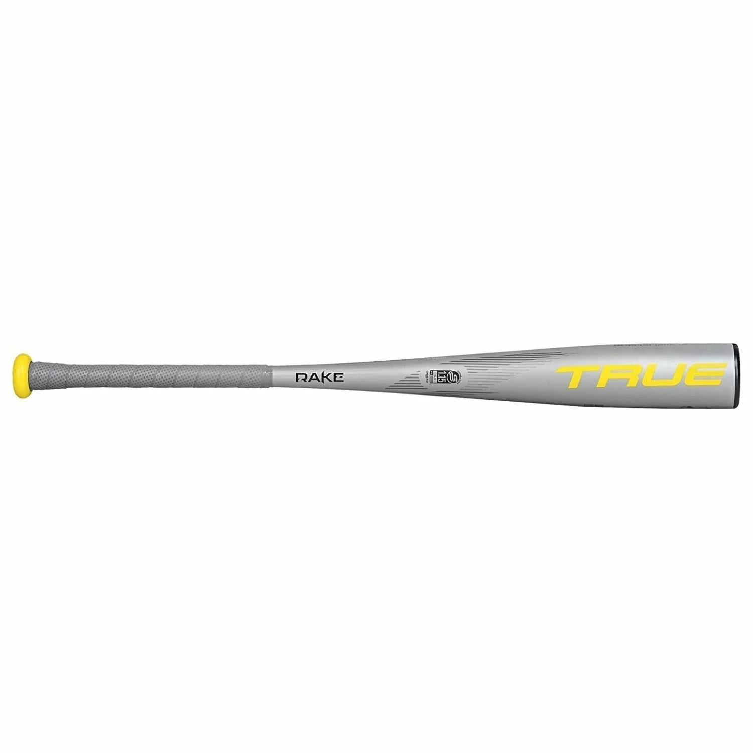 True Temper Rake 2022 USSSA 2 3/4" Baseball Bat Drop -8 (SILVER/YELLOW) 8 True Temper Rake 2022 USSSA 2 3/4" Baseball Bat Drop -8 (SILVER/YELLOW) - Image 8