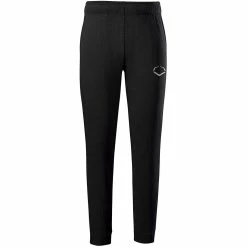 EvoShield Pro Team Baseball Youth Boy's Fleece Jogger Sweatpants (Black)