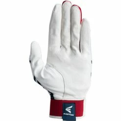 Easton Gametime Adult Batting Gloves White / Navy / Red -Cheap Baseball Bats Store whiteredblue x 2 f 8245ba1e 5bbb 46eb b839 54cebc060500