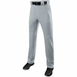 Wilson P202 Open Bottom Youth Boy's Baseball Pants (Grey)